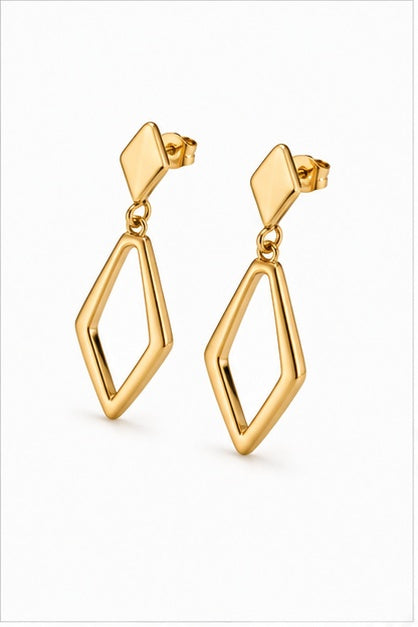 Geometric Drop Earrings