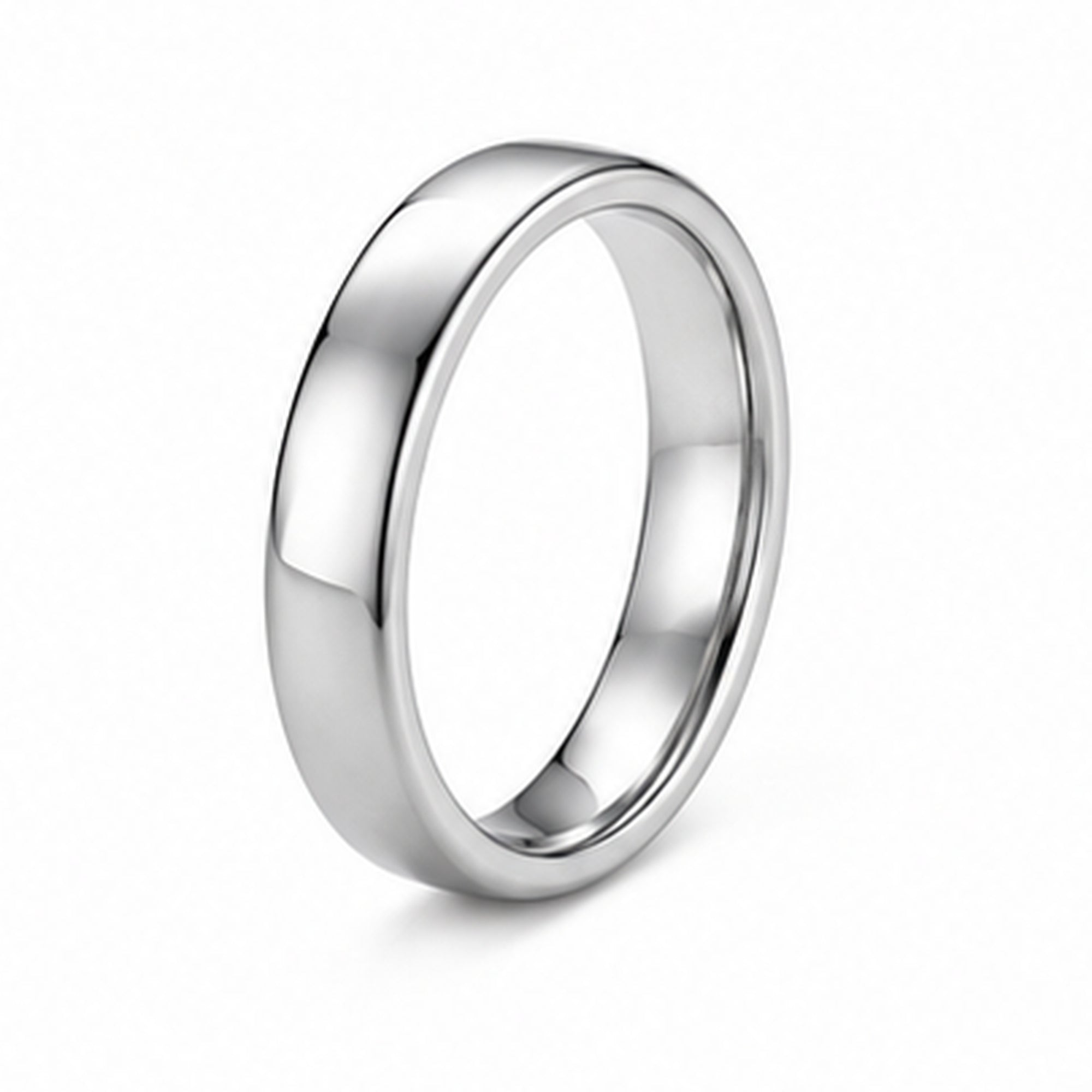 Minimalist Stainless Steel Band Ring
