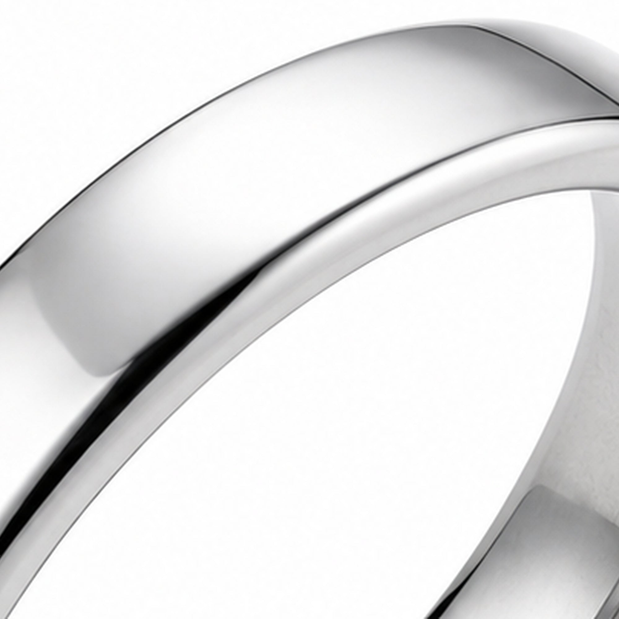 Minimalist Stainless Steel Band Ring