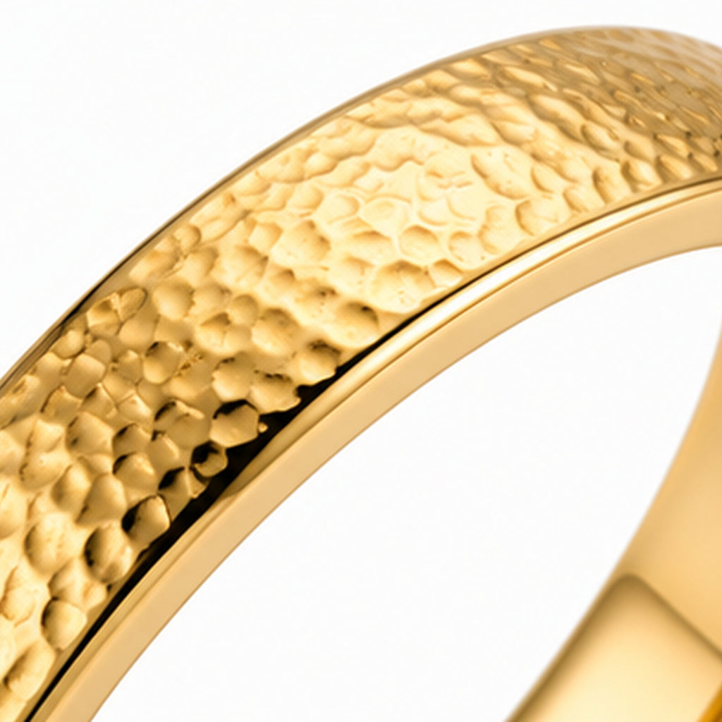 Textured Band Ring
