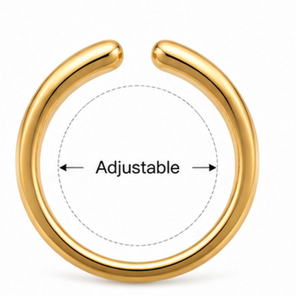 Open Adjustable Ring