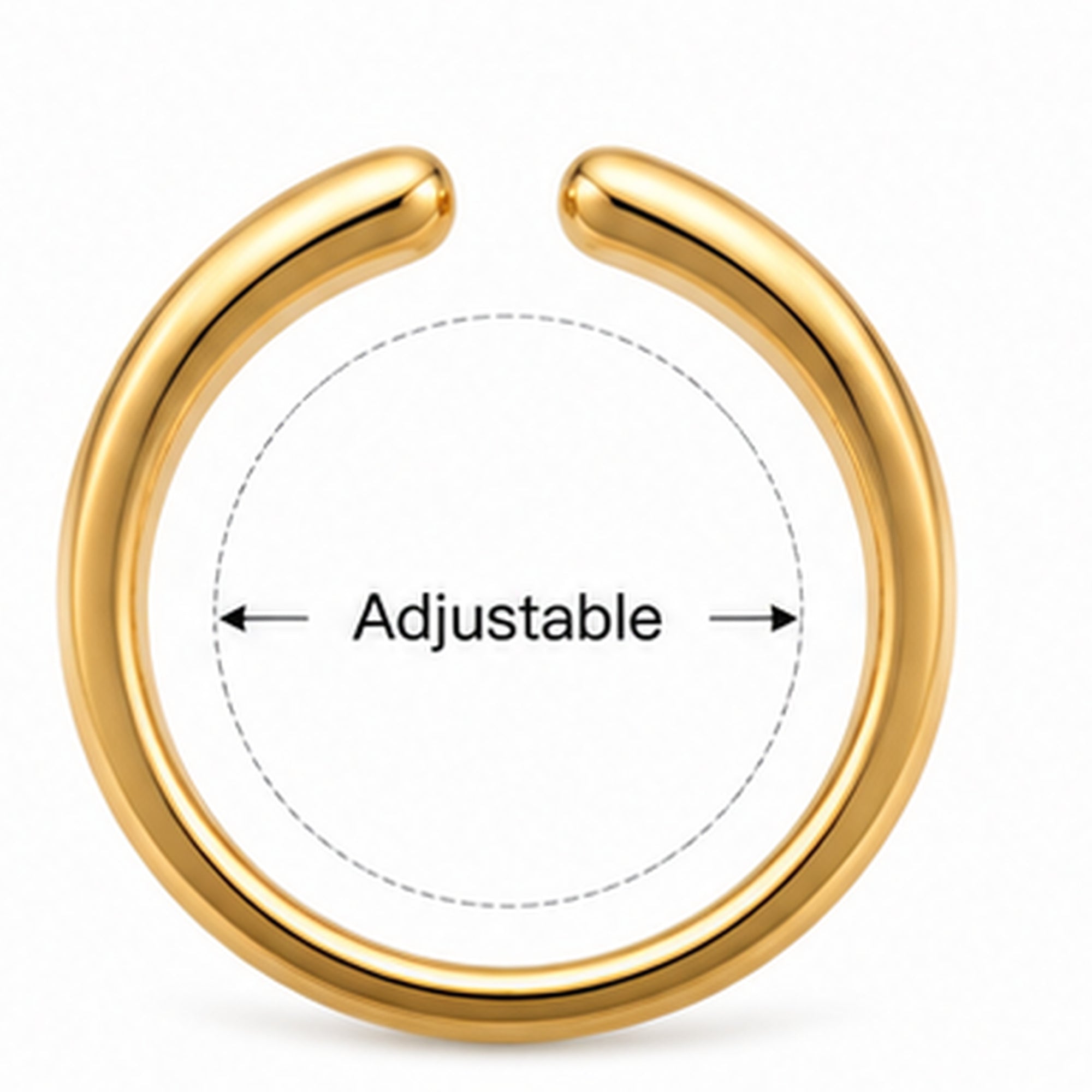 Open Adjustable Ring