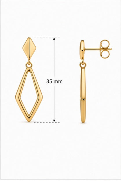 Geometric Drop Earrings