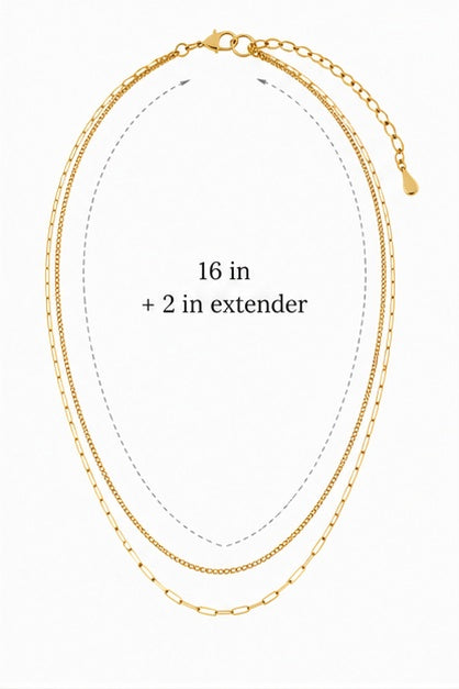 Layered Chain Necklace