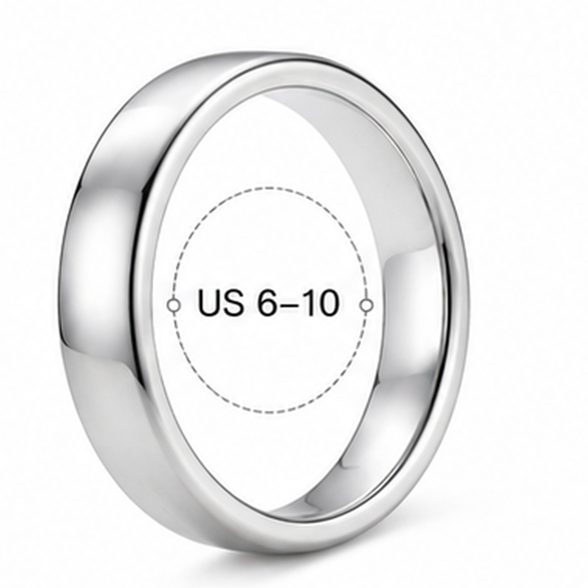 Minimalist Stainless Steel Band Ring