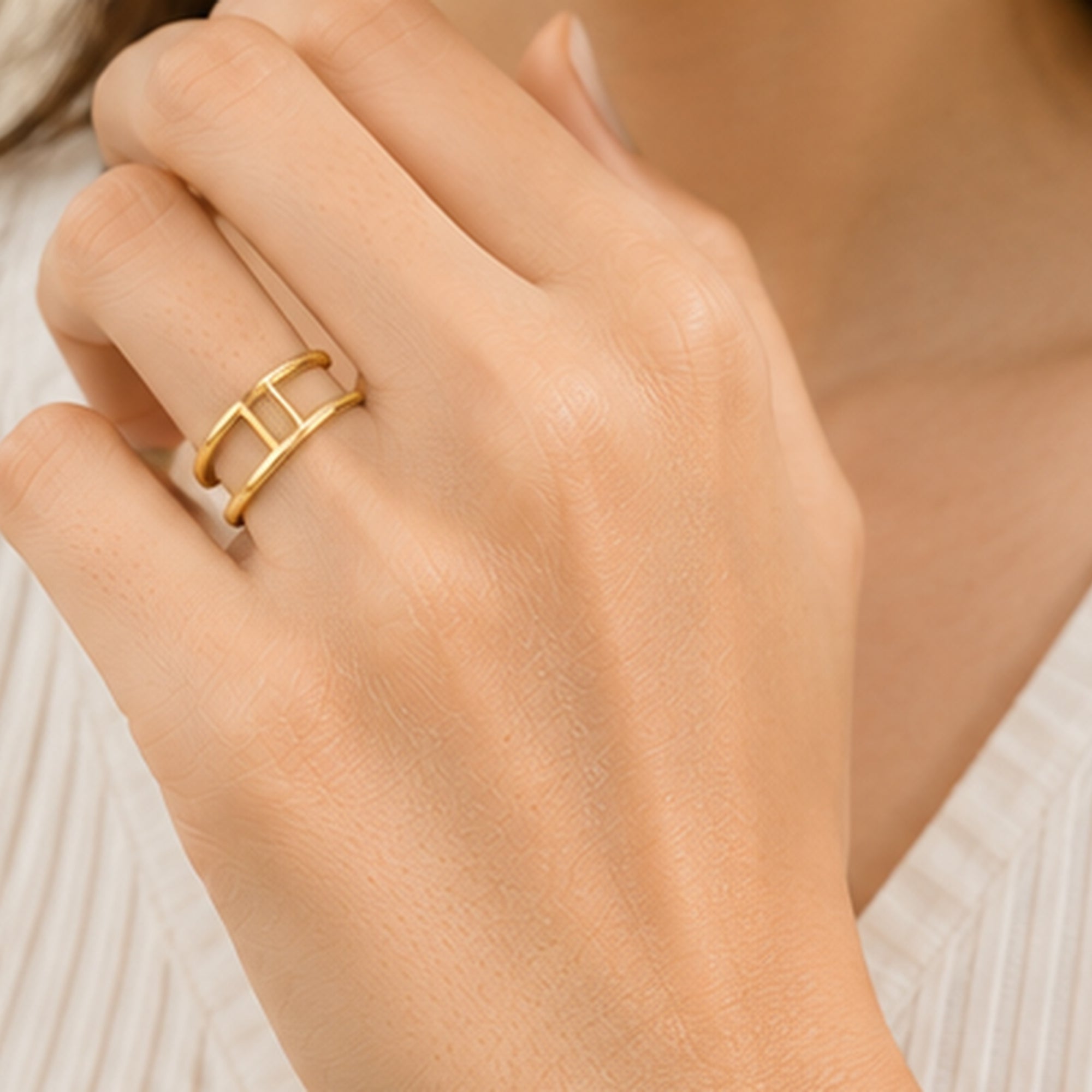 Geometric Open Ring