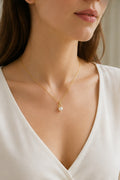 Minimalist Pearl Pendant Necklace