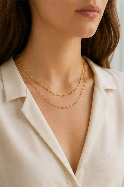 Layered Chain Necklace