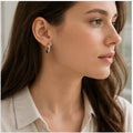 Minimalist Stainless Steel Hoop Earrings