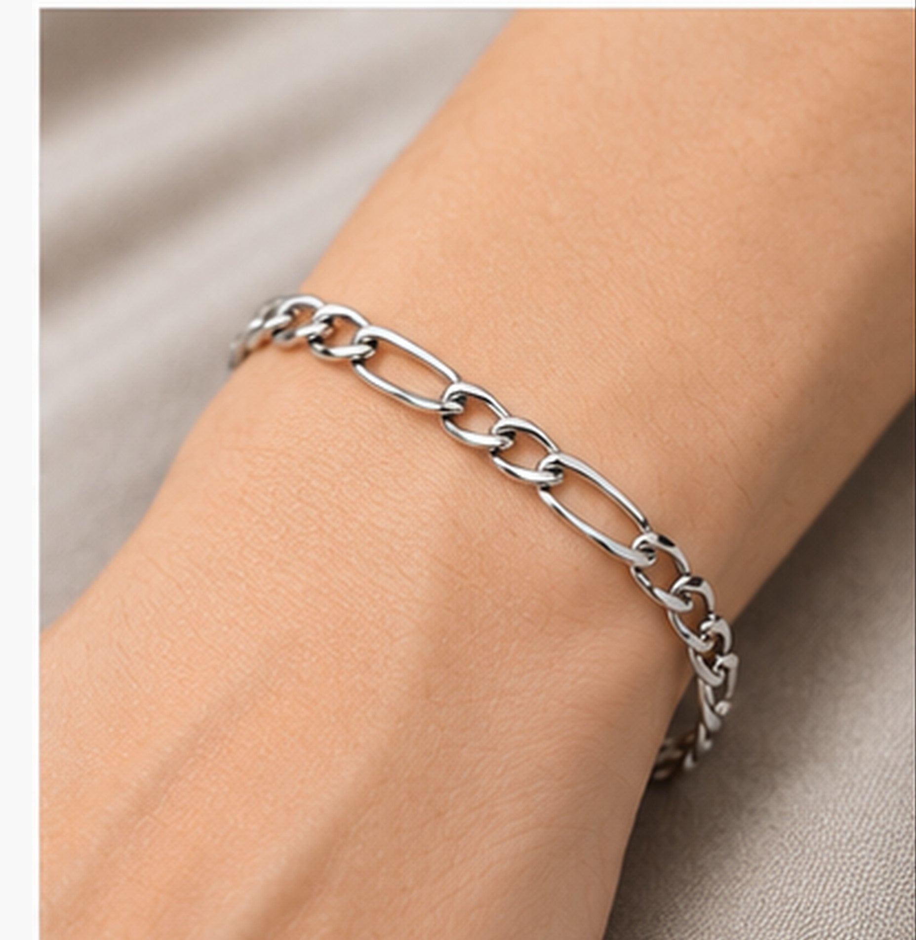 Figaro Chain Bracelet