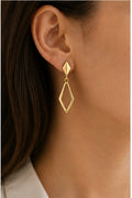 Geometric Drop Earrings