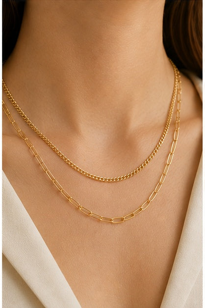Layered Chain Necklace