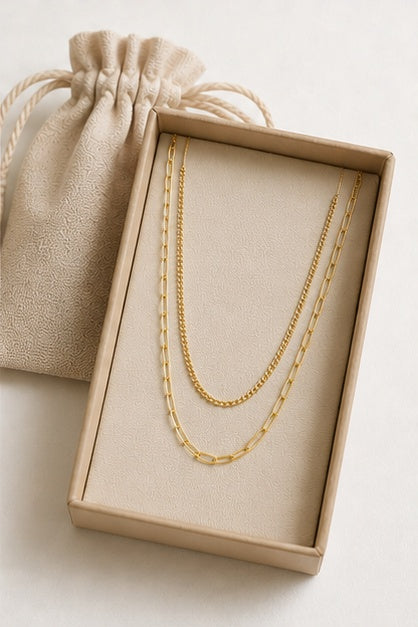 Layered Chain Necklace