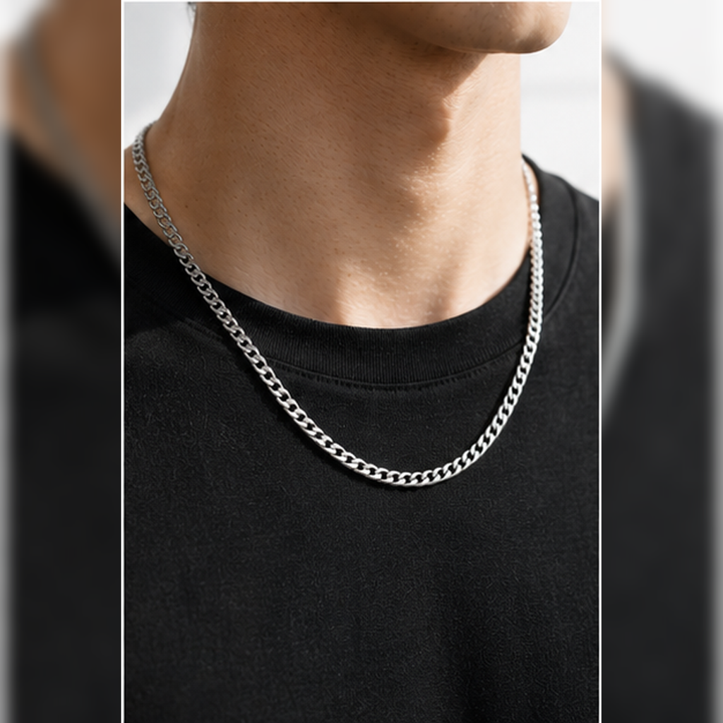 Classic Stainless Steel Chain Necklace