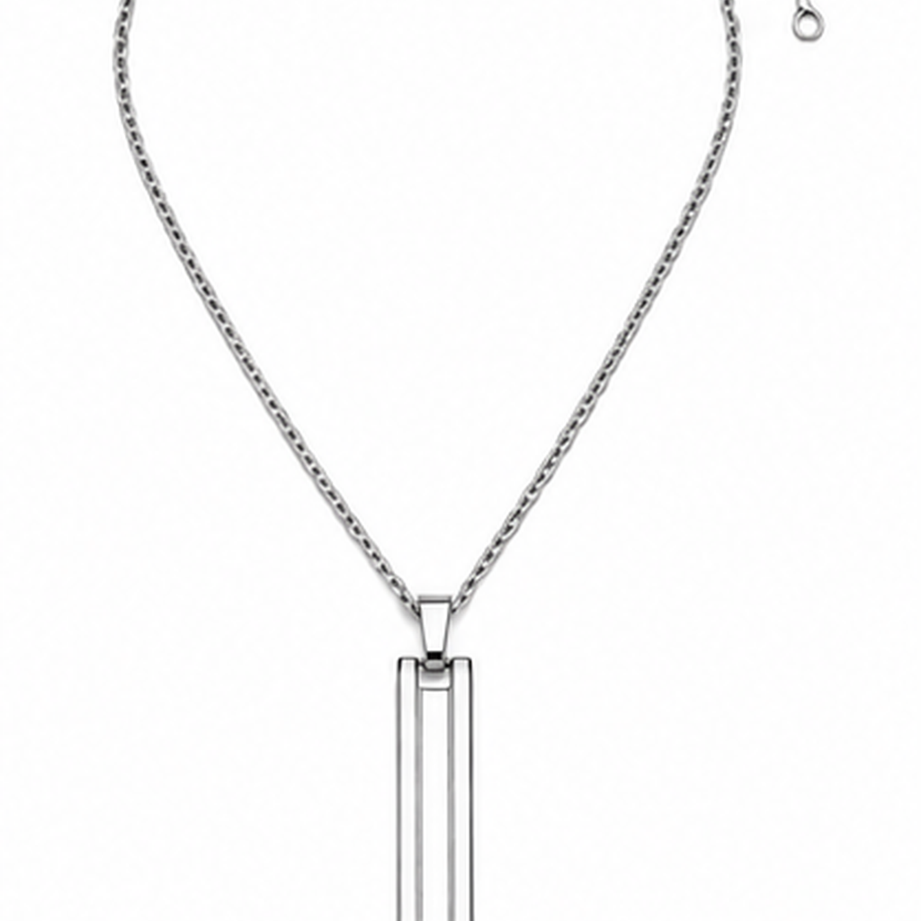 Minimalist Stainless Steel Pendant Necklace