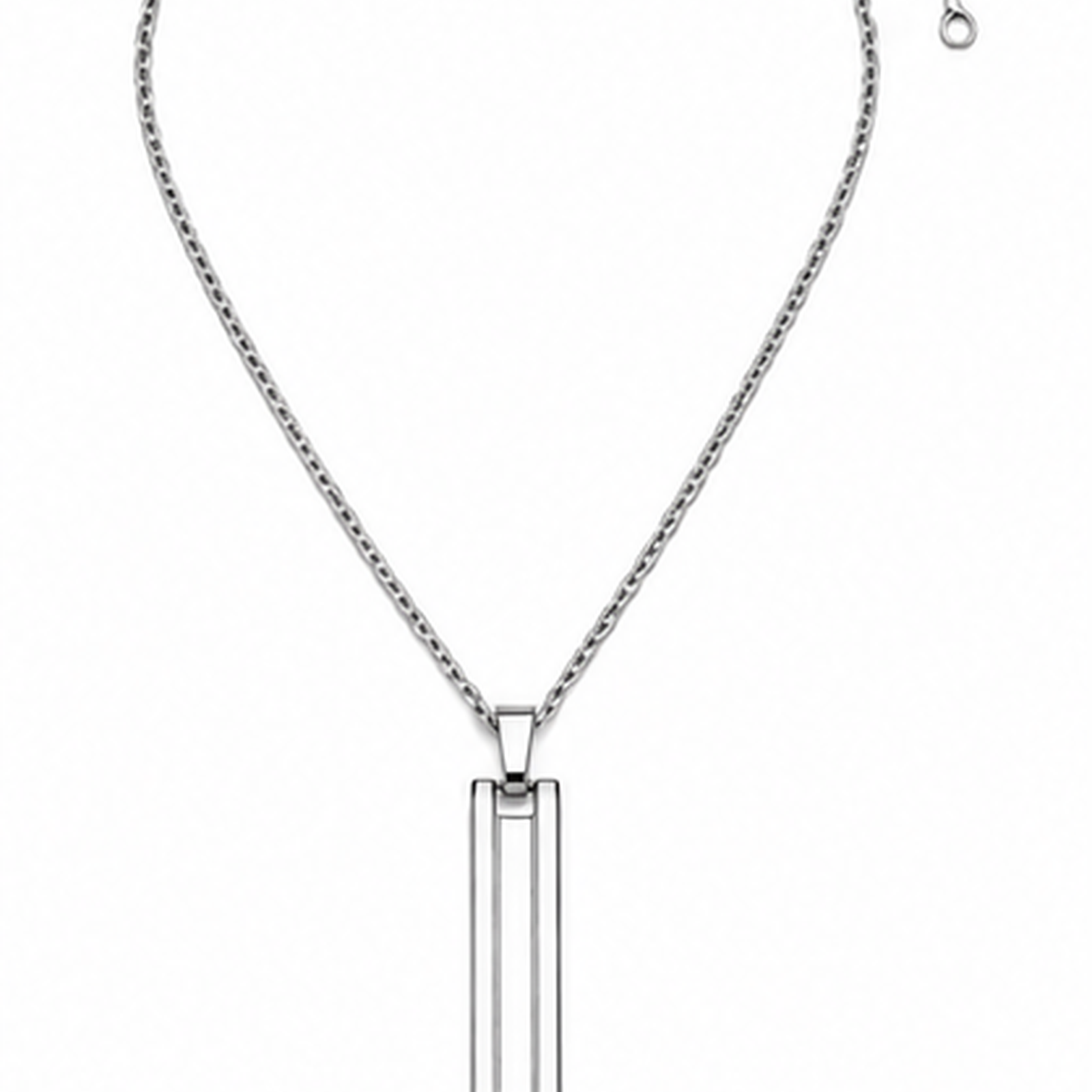 Minimalist Stainless Steel Pendant Necklace