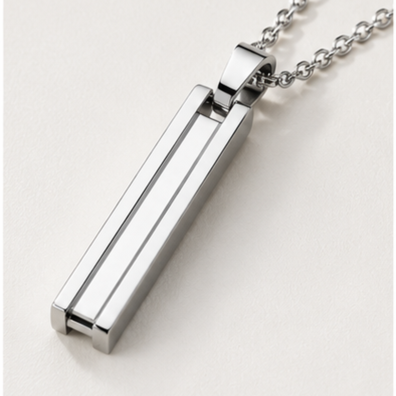 Minimalist Stainless Steel Pendant Necklace